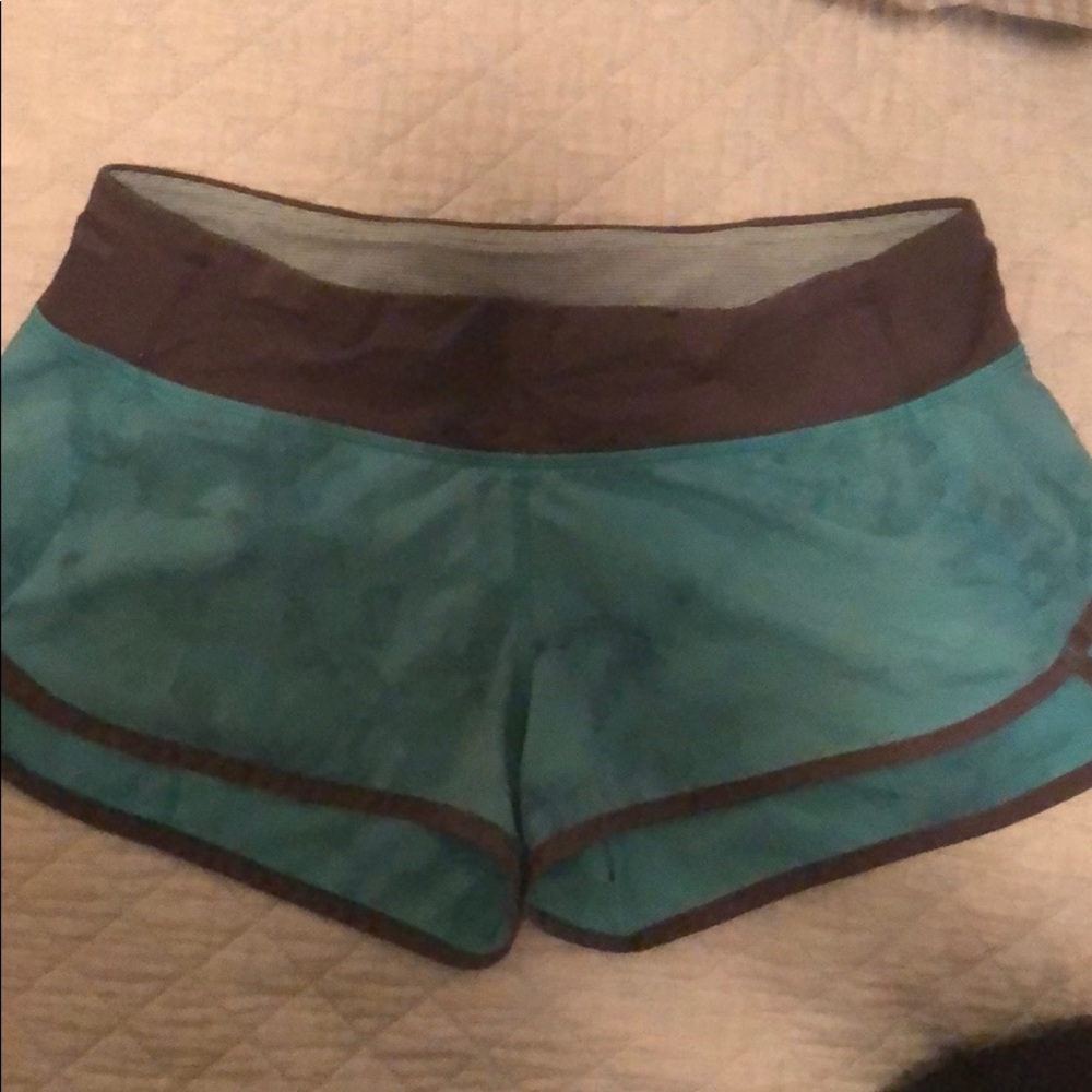 Lululemon speed shorts
